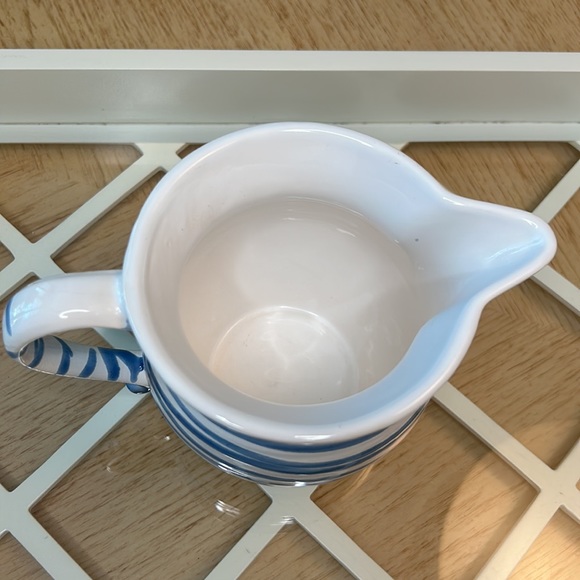 Gmundner Keramik Blue Flamed Milk Pitcher - Picture 5 of 6